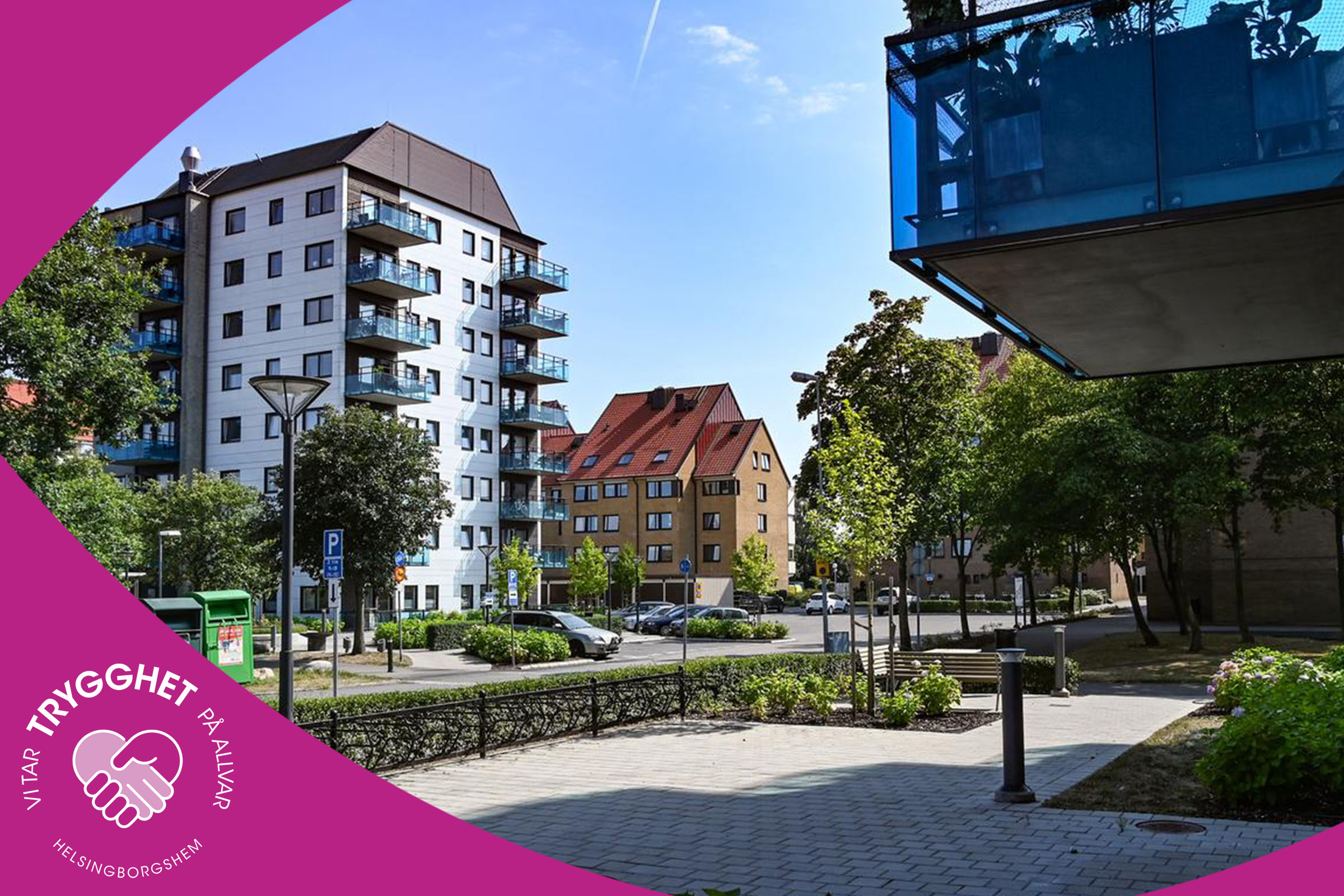 Bild på trygghetscertifierade hus på Husensjö
