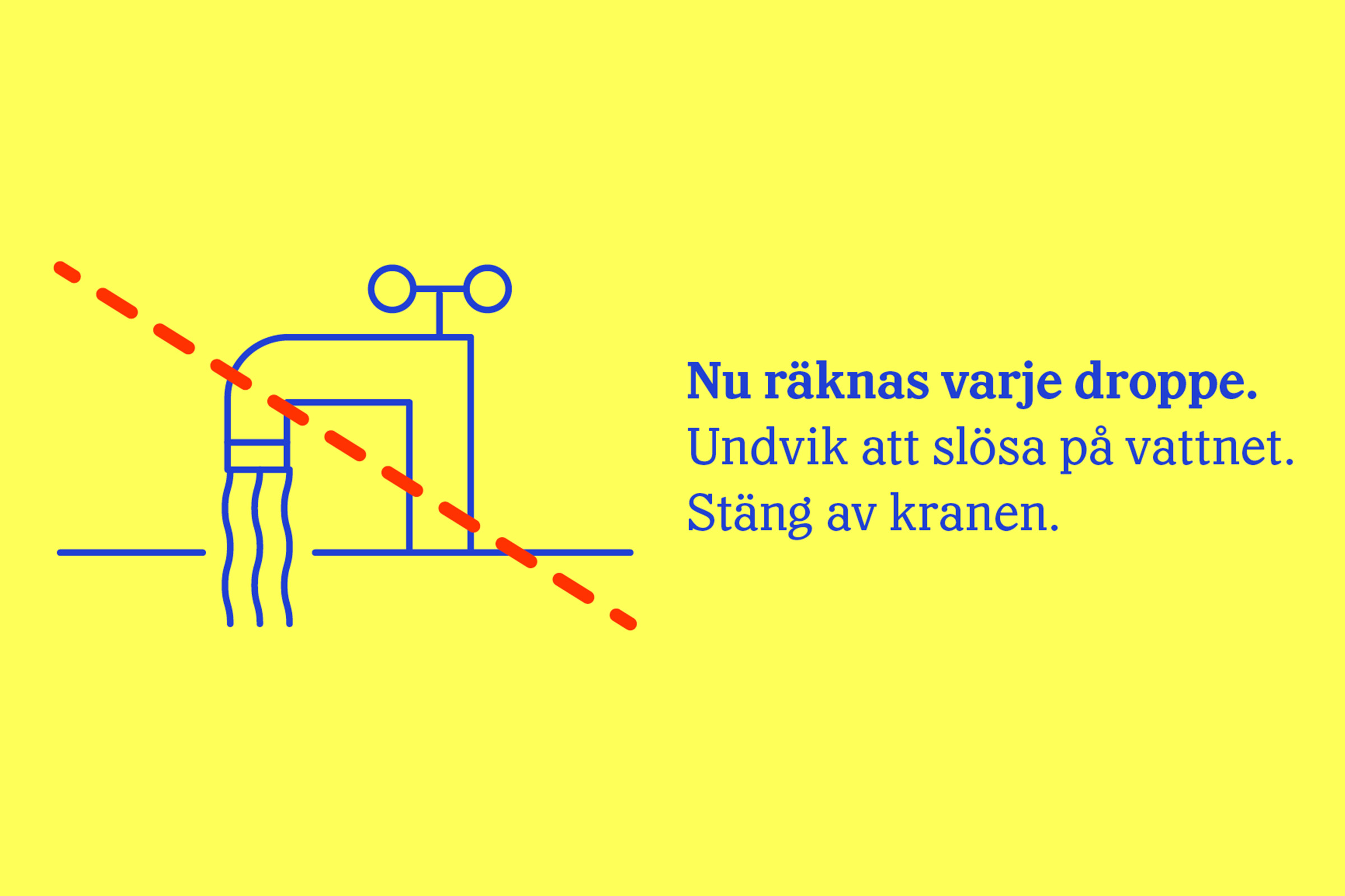 vattenbrist kranen